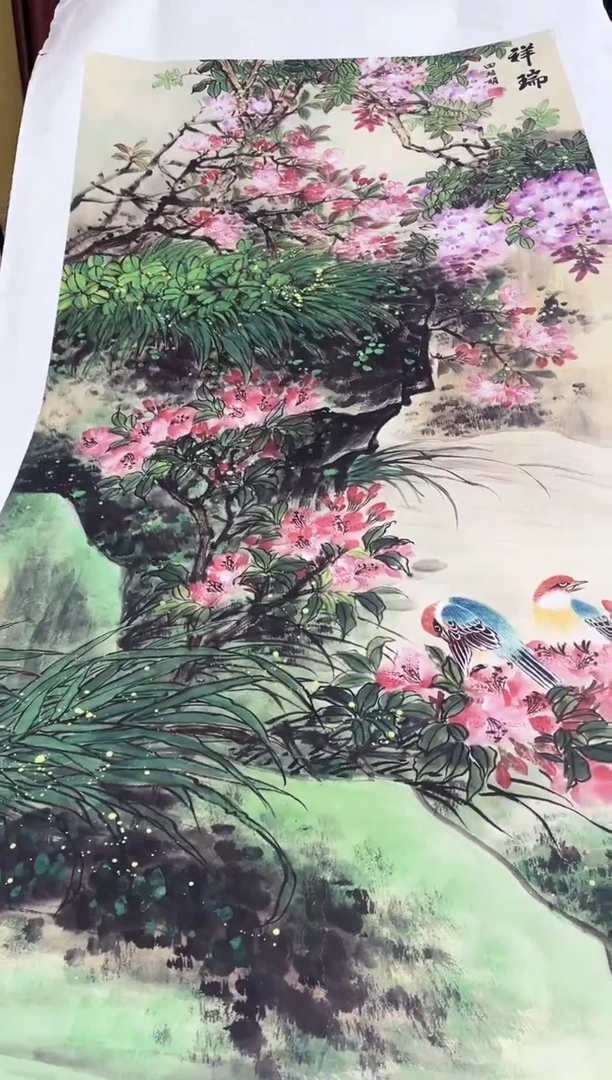 国画九霄甄选国画作品zhb067