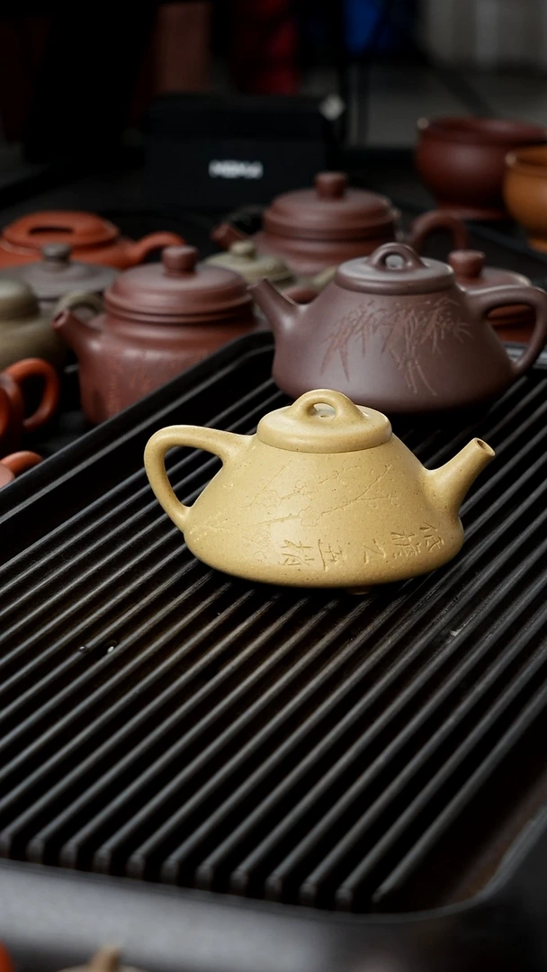 茶壶紫砂多*多大水谭精挑本绿半手微瑕160