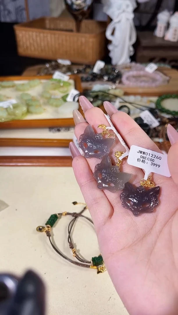 吊坠(不含链)银S925镶嵌和田玉多样性发货其一孤品默认微瑕
