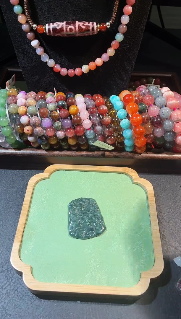 颈饰未镶嵌翡翠翡翠吊坠00000000