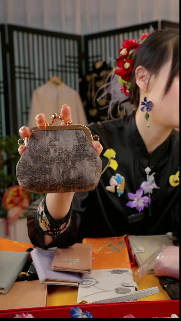 刺绣香***花非遗苏绣绒花手工饰品