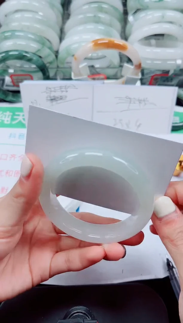 未镶嵌手镯石英质玉185-52/53