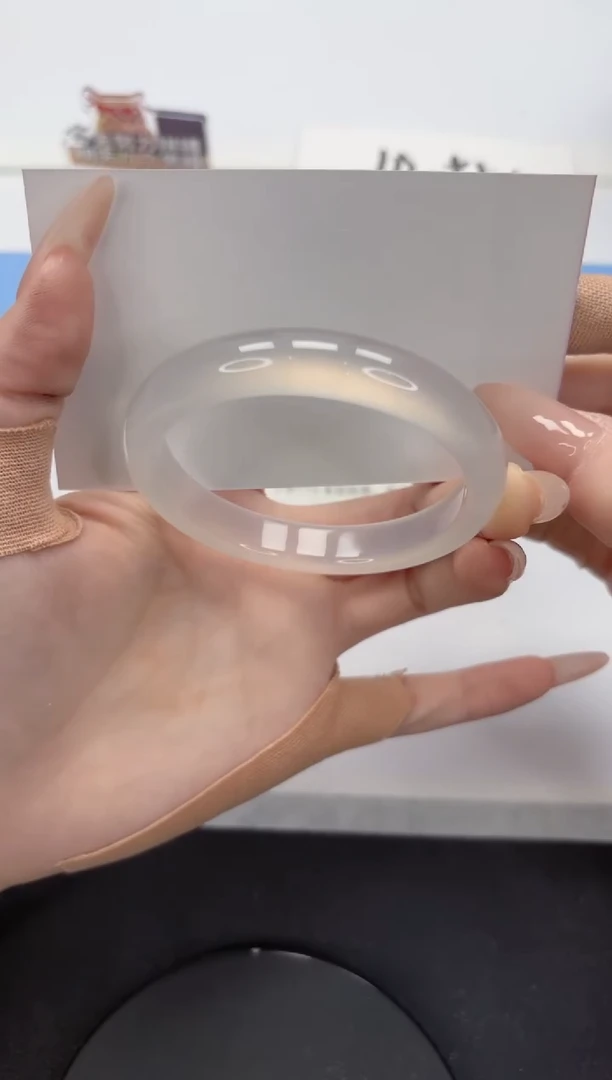 【闪购商品】石英质玉手镯未镶嵌A239-54.8