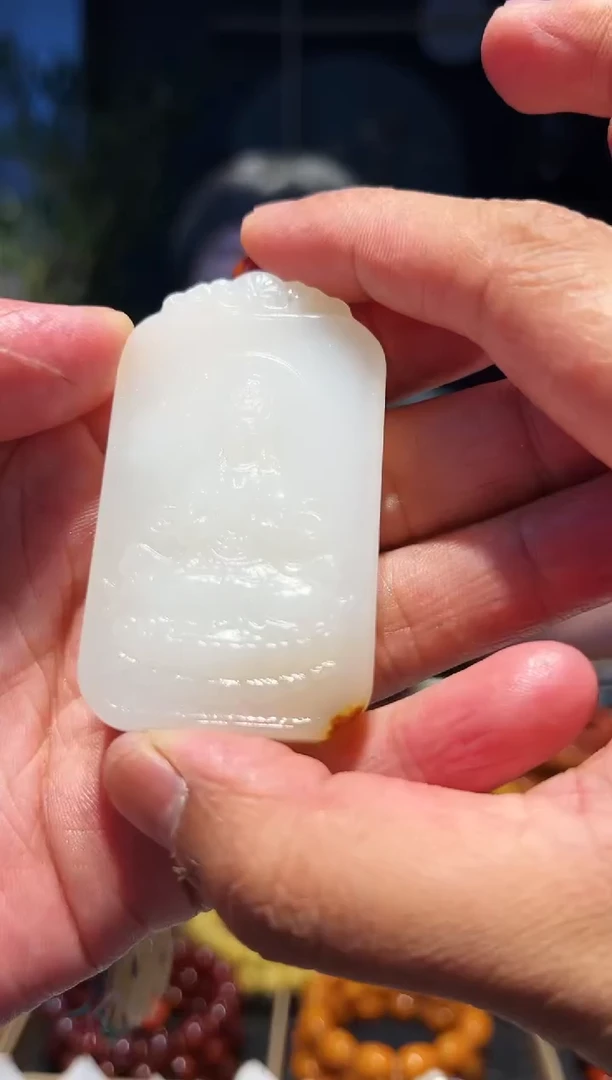 手串未镶嵌和田玉挂件