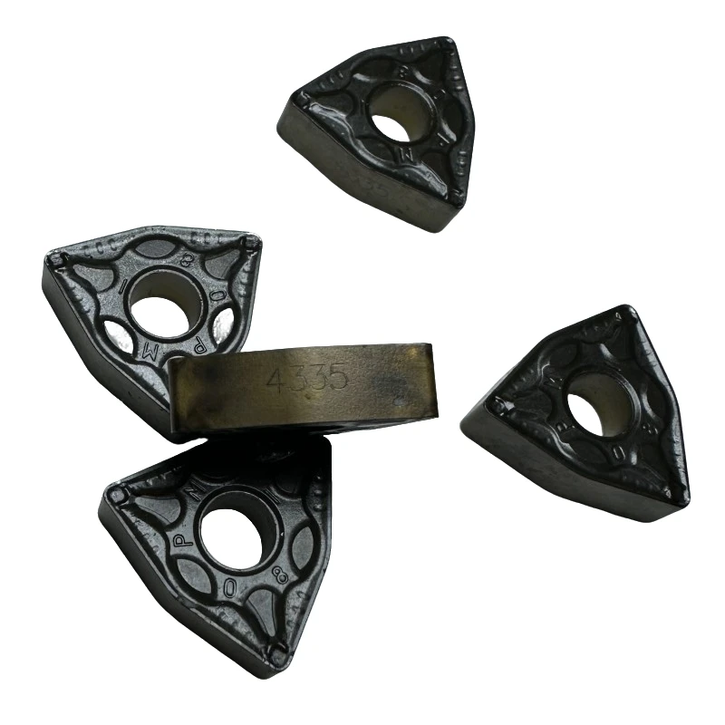 山特维克数控车刀桃型外圆车刀WN080408 PM 4325加工钢件2-2-96