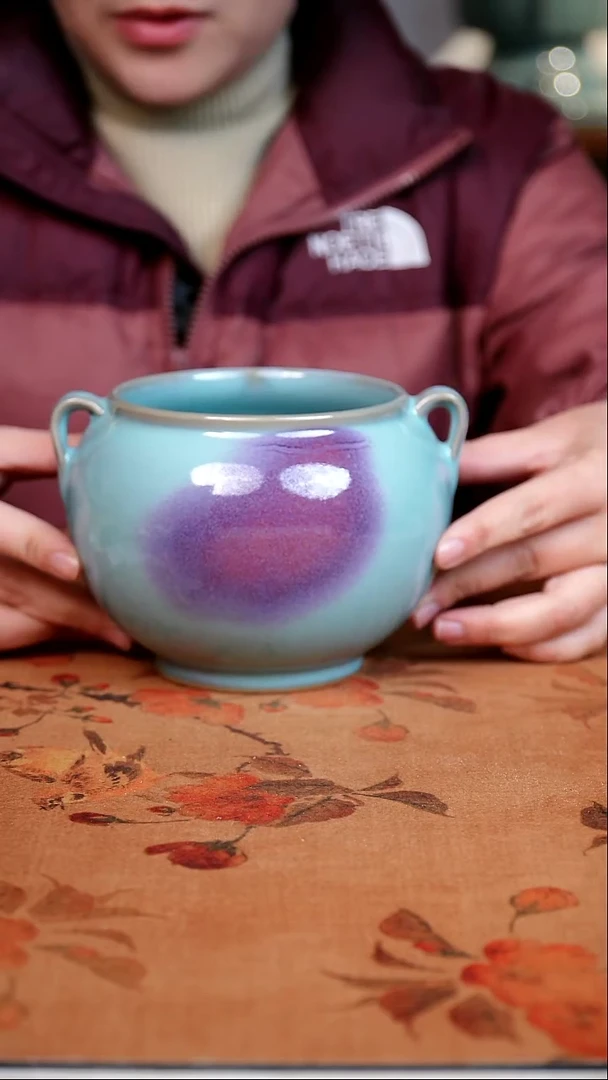 摆件瓷全品  钧瓷原产地茶器摆件