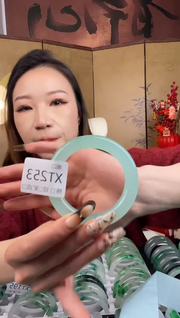 静宝石英岩手镯TX253