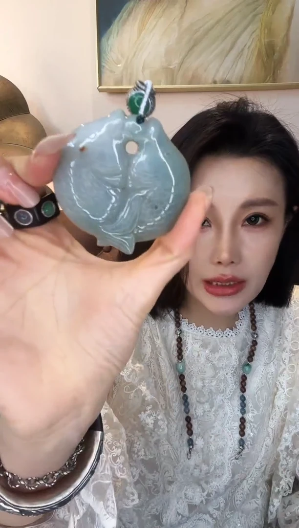 颈饰未镶嵌翡翠洋*翡翠E739