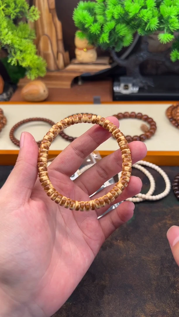 手串紫金鼠B507花皮实心紫金鼠精工