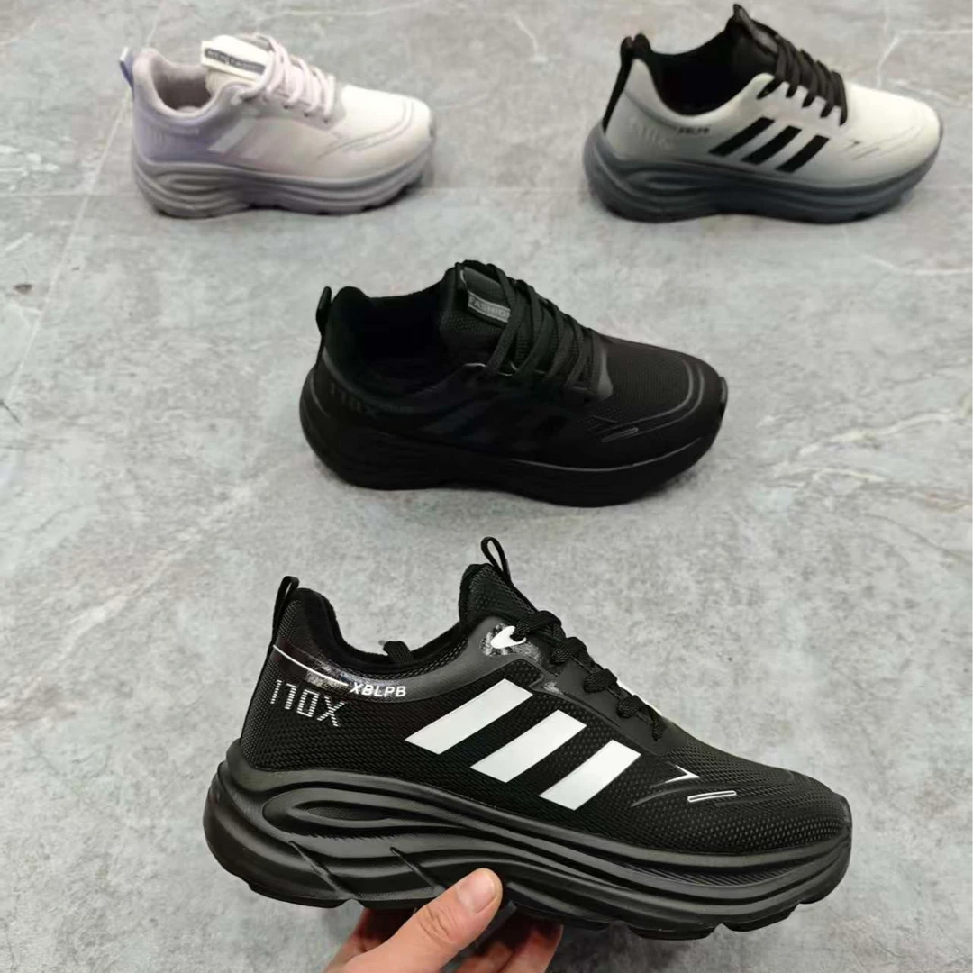 【小伦优选】2026年冬季加绒时尚百搭耐磨防滑保暖运动慢跑鞋2619