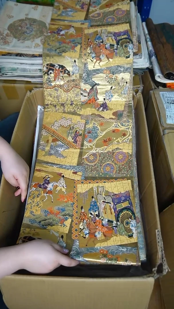 织绣3细密织1800人物风景