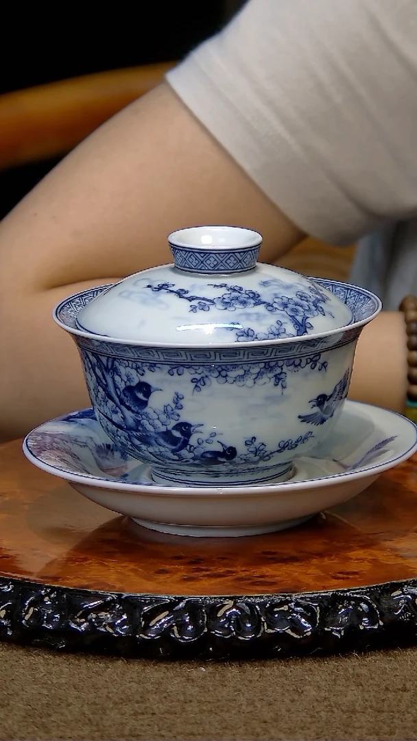 陶瓷盖碗茶具组合套装