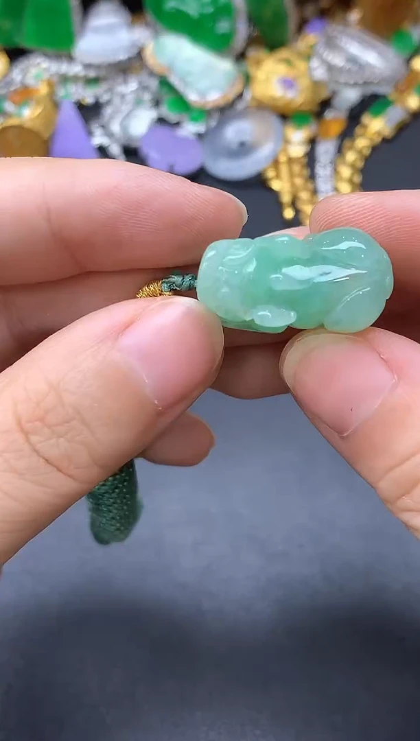 颈饰未镶嵌翡翠235-中国好珍宝