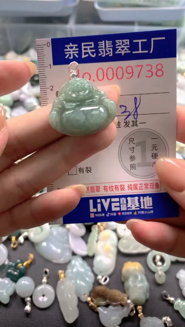 颈饰未镶嵌翡翠9738