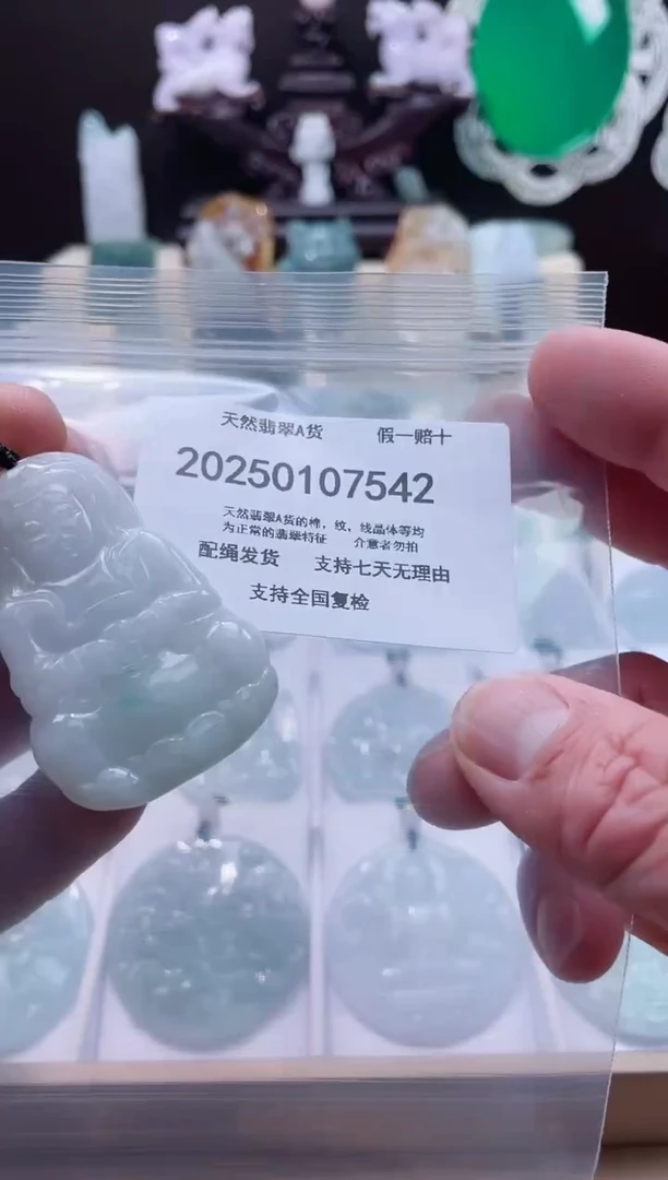 【闪购商品】翡翠颈饰未镶嵌闪购商品8号店200250010025