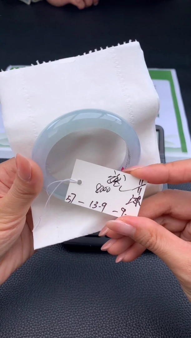 未镶嵌手镯翡翠蒋**然翡翠手镯 下单联系小耳机#