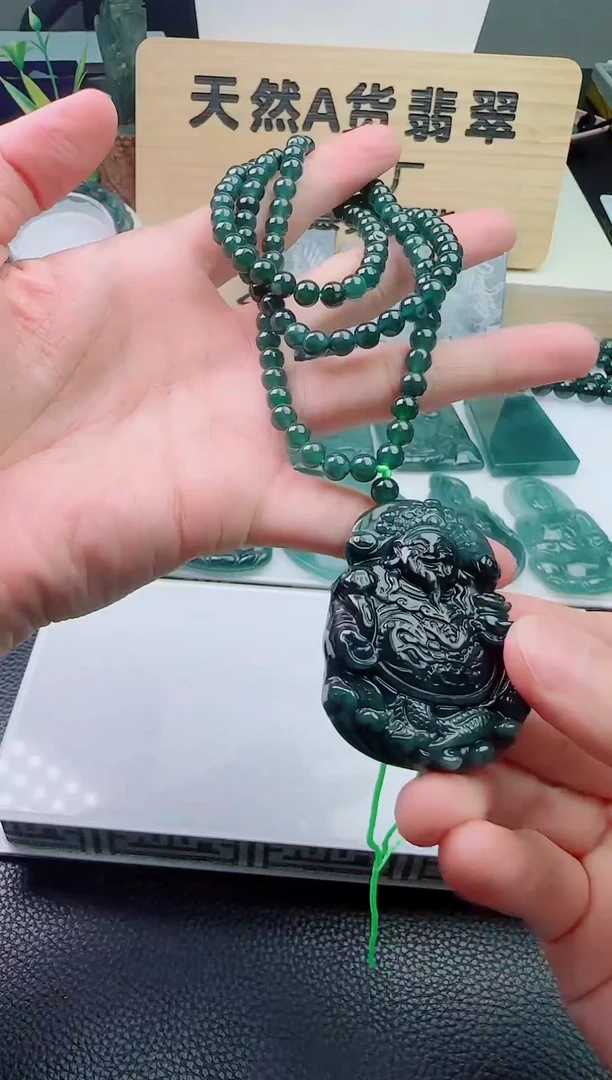 颈饰未镶嵌翡翠多样性随机发其一