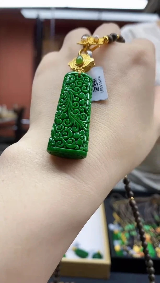 颈饰未镶嵌翡翠翡翠吊坠