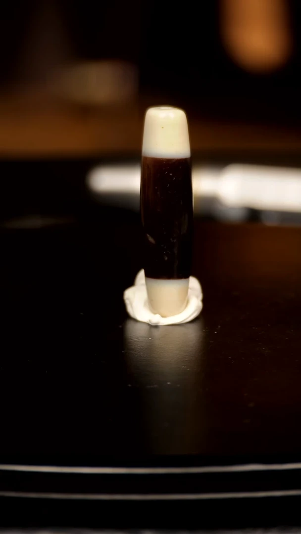 未镶嵌颈饰玛瑙/玉髓藏传黑白管珠