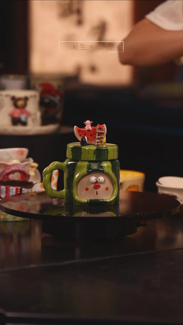 随机景德镇可爱设计师款陶瓷