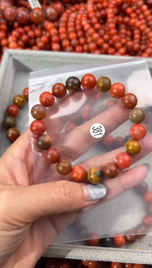 未镶嵌手串南红玛瑙10+