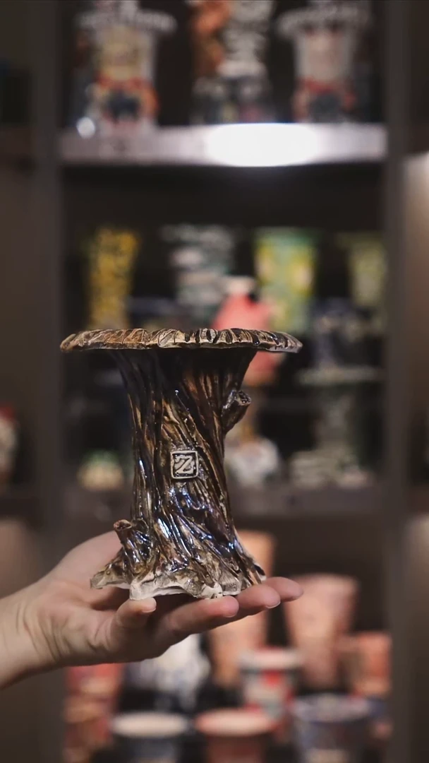 两***柚泰国进口手工花盆个性创意花盆