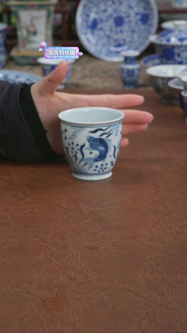 景德镇高端茶器墨奈手绘陶瓷茶器