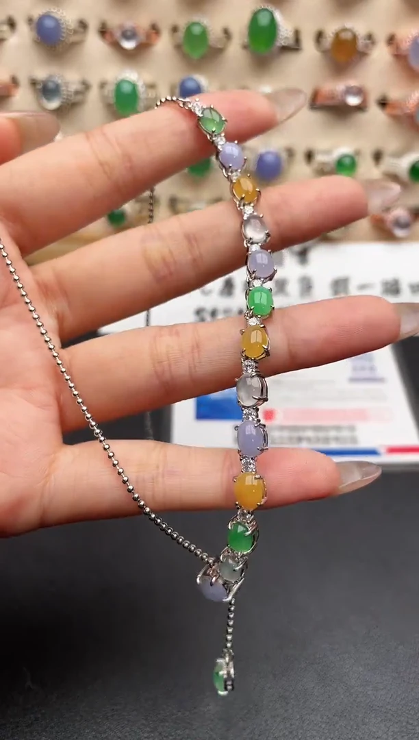 未镶嵌戒指翡翠一物一证一礼盒