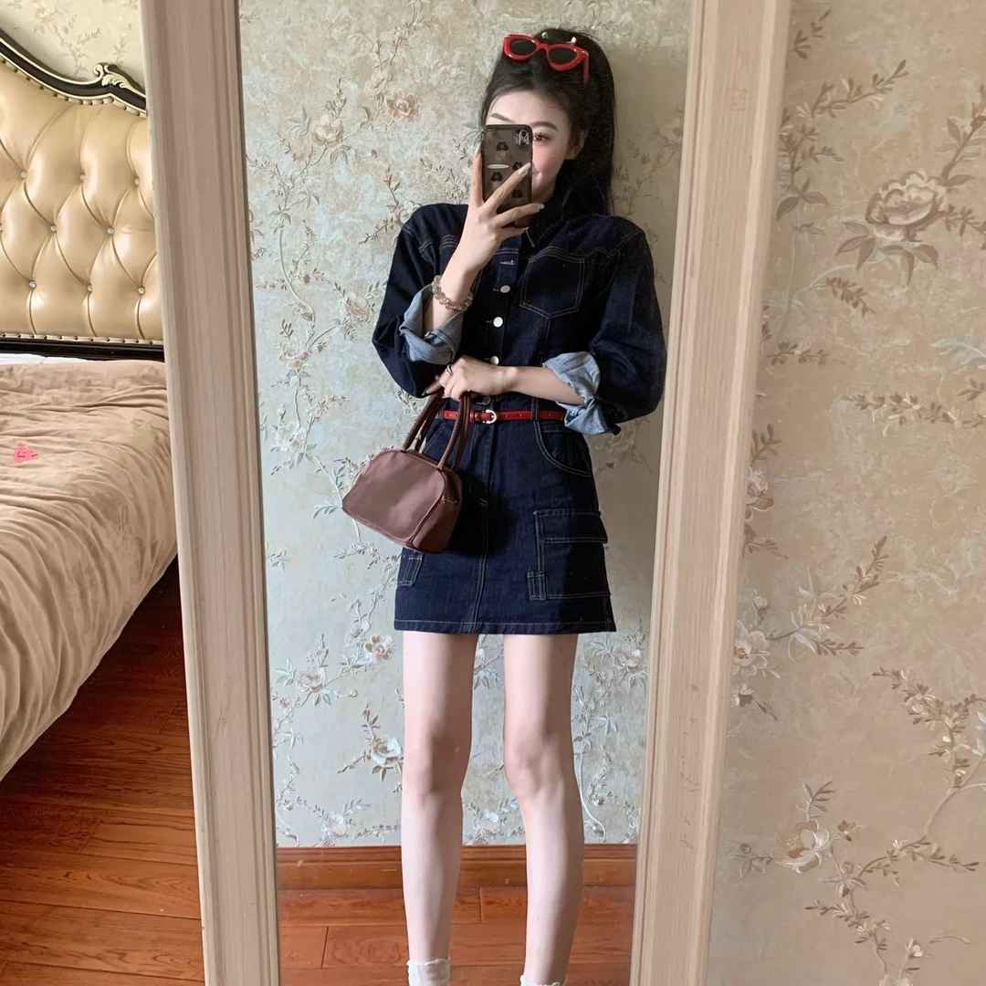 2025早秋新款时尚套装气质显瘦洋气休闲百搭性感辣妹外穿上衣短裙