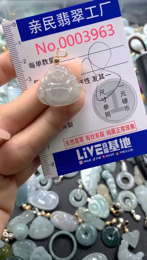 颈饰未镶嵌翡翠3963