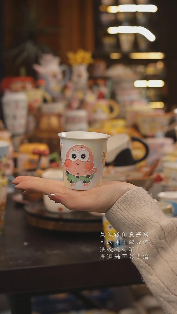 景德镇釉下彩绘设计师款式陶瓷
