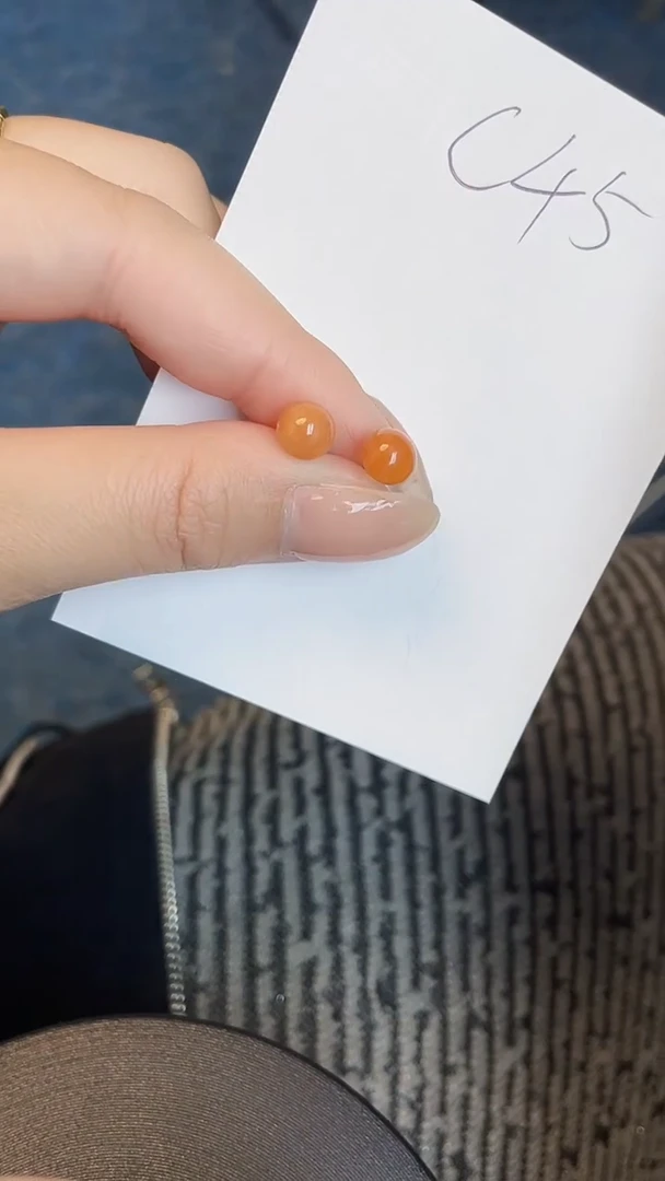 【闪购商品】翡翠耳饰18K金镶嵌00000000