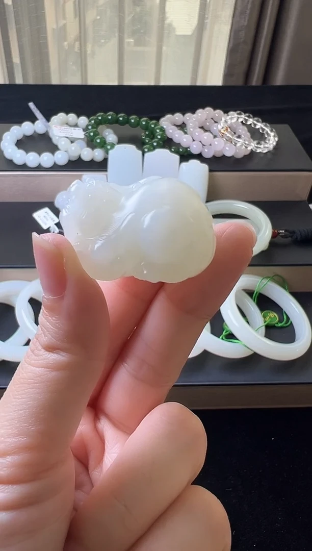 和田玉未镶嵌吊坠(不含链)YYG530-4和田玉貔貅吊坠