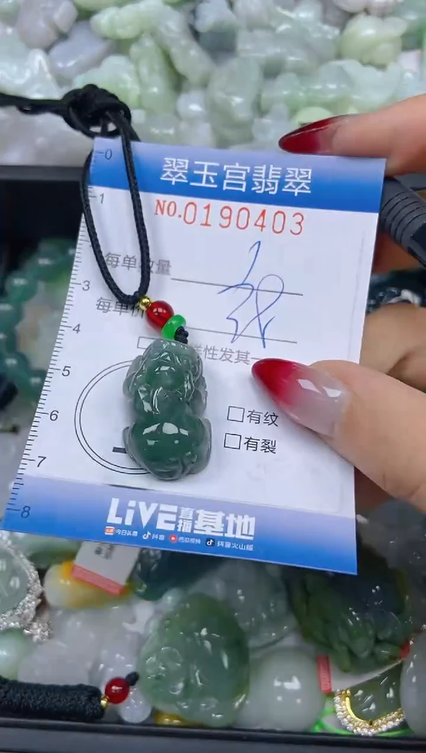 颈饰未镶嵌翡翠闪购0190403
