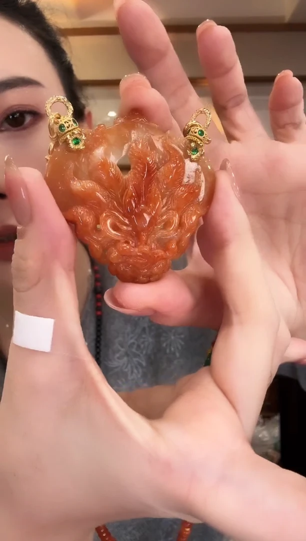 颈饰未镶嵌翡翠国风