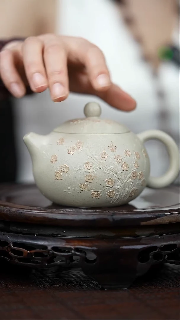 茶壶紫砂宜兴岁颐传砂原矿全手1