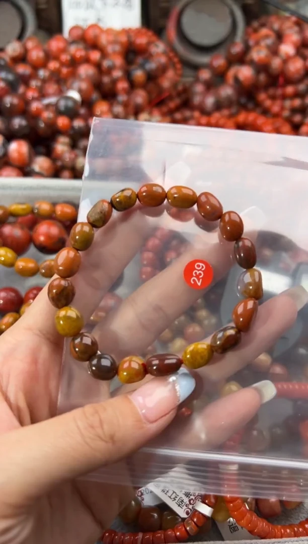 未镶嵌手串南红玛瑙8+