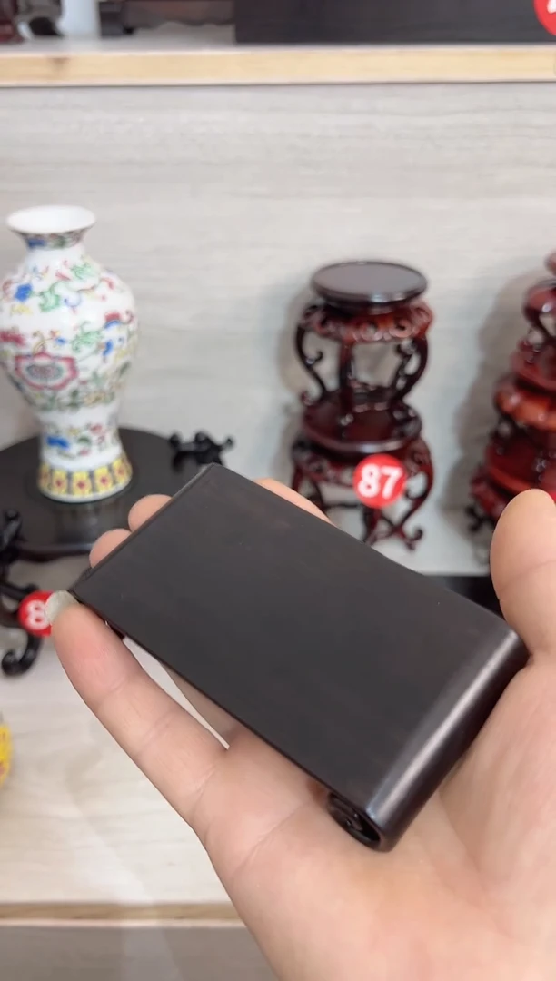 东非黑黄檀（紫光檀）整木书卷