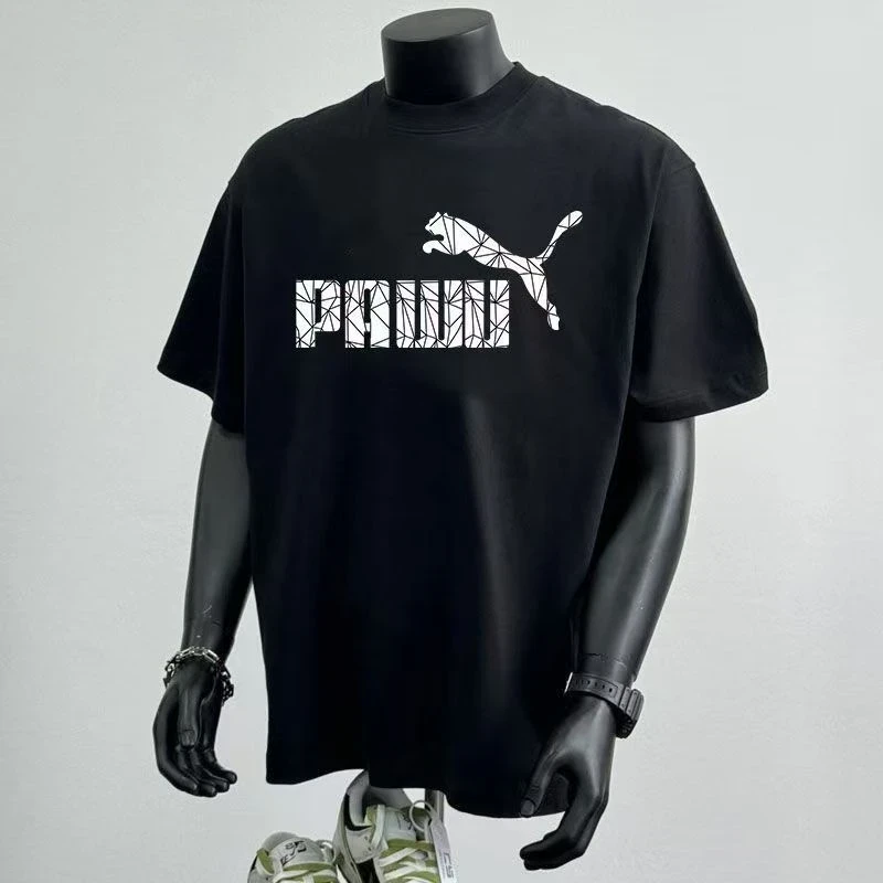 一折正版丨2025夏季新款纯棉男女短袖运动T恤休闲半袖上衣