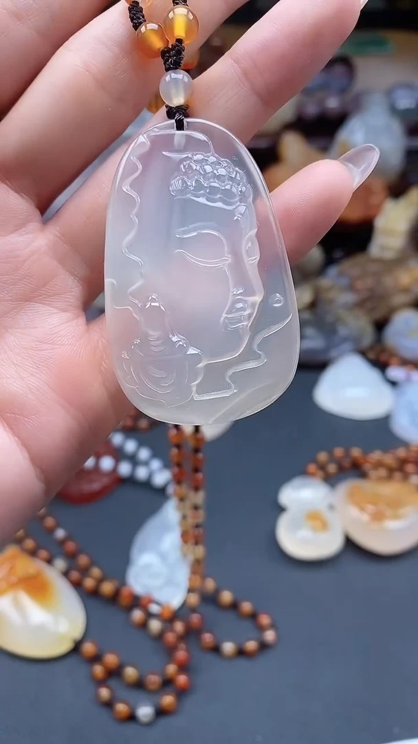 【闪购商品】玛瑙/玉髓颈饰未镶嵌dd