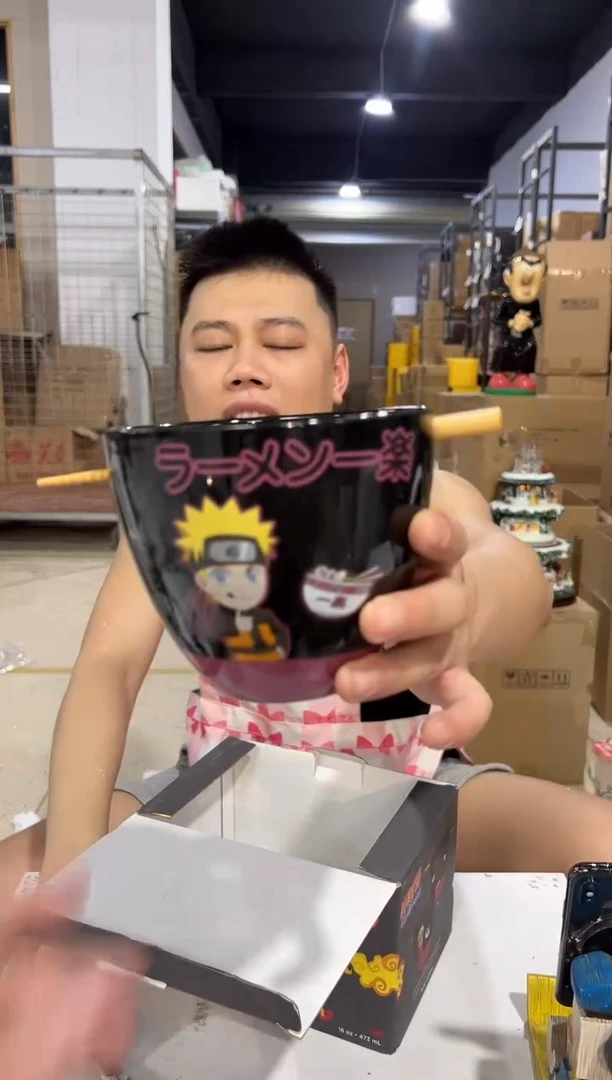 瓷片原盒火影拉面碗
