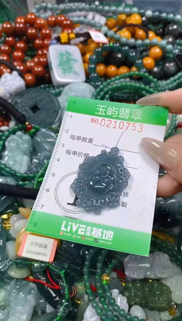 颈饰未镶嵌翡翠闪购0210753