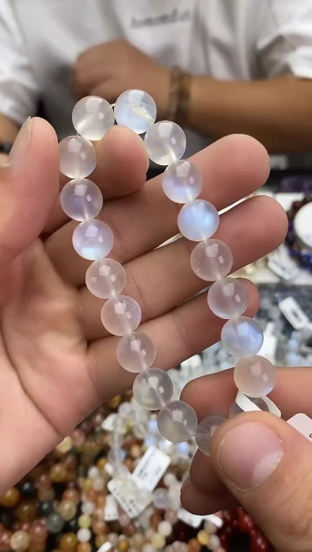 未镶嵌手链月光石手链