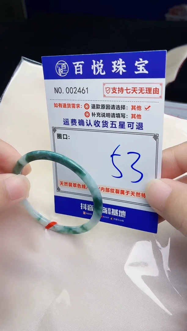 未镶嵌手镯翡翠手镯