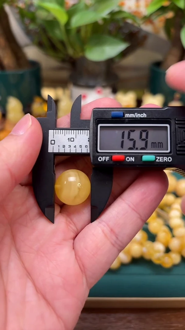 手串蜜蜡未镶嵌p43特价福利蜜蜡单珠 2.27克 16mm