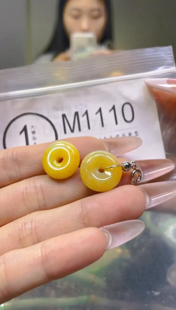 翡翠未镶嵌颈饰/M/翡翠A货一图一物