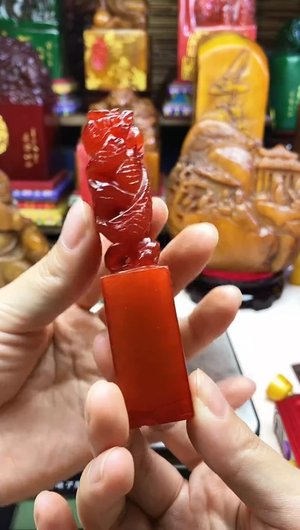 寿山石印石纯天然篆刻石料