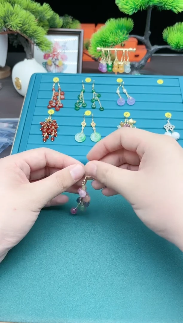 【闪购商品】和田玉耳饰银S925镶嵌和田白玉