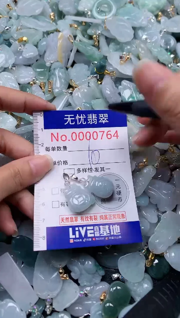 颈饰未镶嵌翡翠764