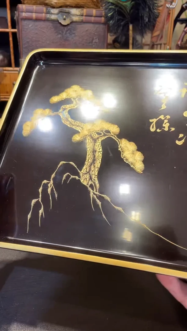 小茶台 大漆漆器大漆漆器大漆漆器